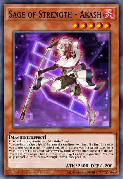 Sage of Strength - Akash, Battles of Legend: Monstrous Revenge BLMR-EN049