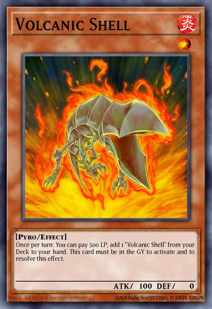 Volcanic Shell, Battles of Legend: Monstrous Revenge BLMR-EN053