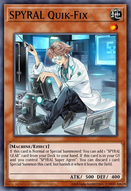 SPYRAL Quik-Fix, Battles of Legend: Monstrous Revenge BLMR-EN056