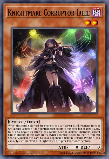 Knightmare Corruptor Iblee, Battles of Legend: Monstrous Revenge BLMR-EN057