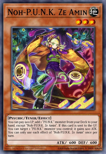 Noh-P.U.N.K. Ze Amin, Battles of Legend: Monstrous Revenge BLMR-EN062