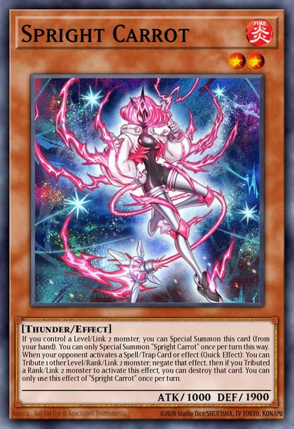 Spright Carrot, Battles of Legend: Monstrous Revenge BLMR-EN067