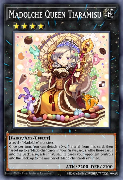 Madolche Queen Tiaramisu, Battles of Legend: Monstrous Revenge BLMR-EN076