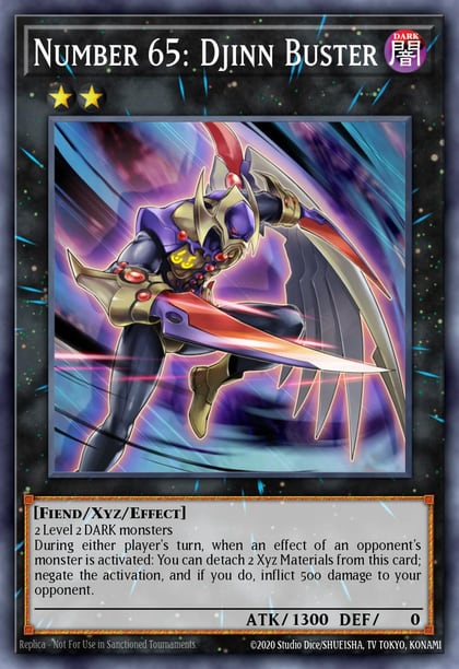Number 65: Djinn Buster, Battles of Legend: Monstrous Revenge BLMR-EN079
