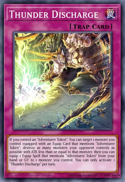 Thunder Discharge, Battles of Legend: Monstrous Revenge BLMR-EN101