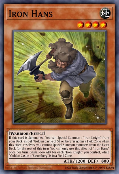 Iron Hans, Battles of Legend: Relentless Revenge BLRR-EN006