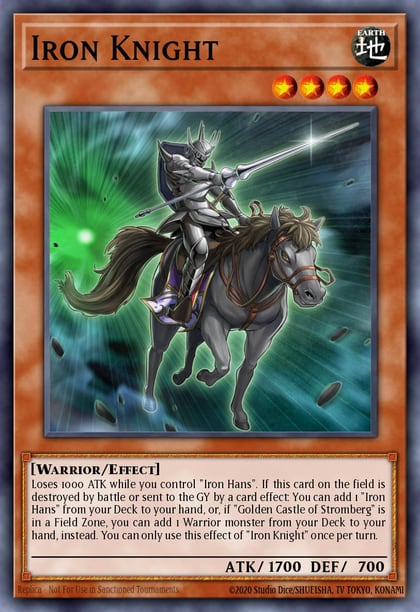 Iron Knight, Battles of Legend: Relentless Revenge BLRR-EN007