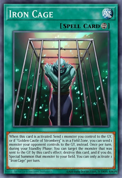 Iron Cage, Battles of Legend: Relentless Revenge BLRR-EN012