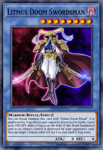 Litmus Doom Swordsman, Battles of Legend: Relentless Revenge BLRR-EN013
