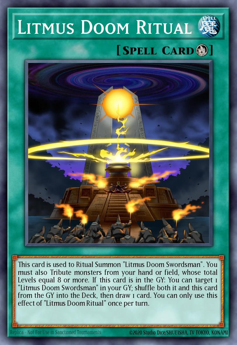 Litmus Doom Ritual, Battles of Legend: Relentless Revenge BLRR-EN014