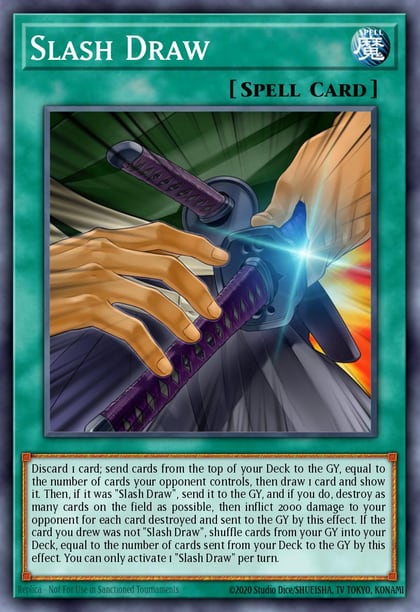 Slash Draw, Battles of Legend: Relentless Revenge BLRR-EN020