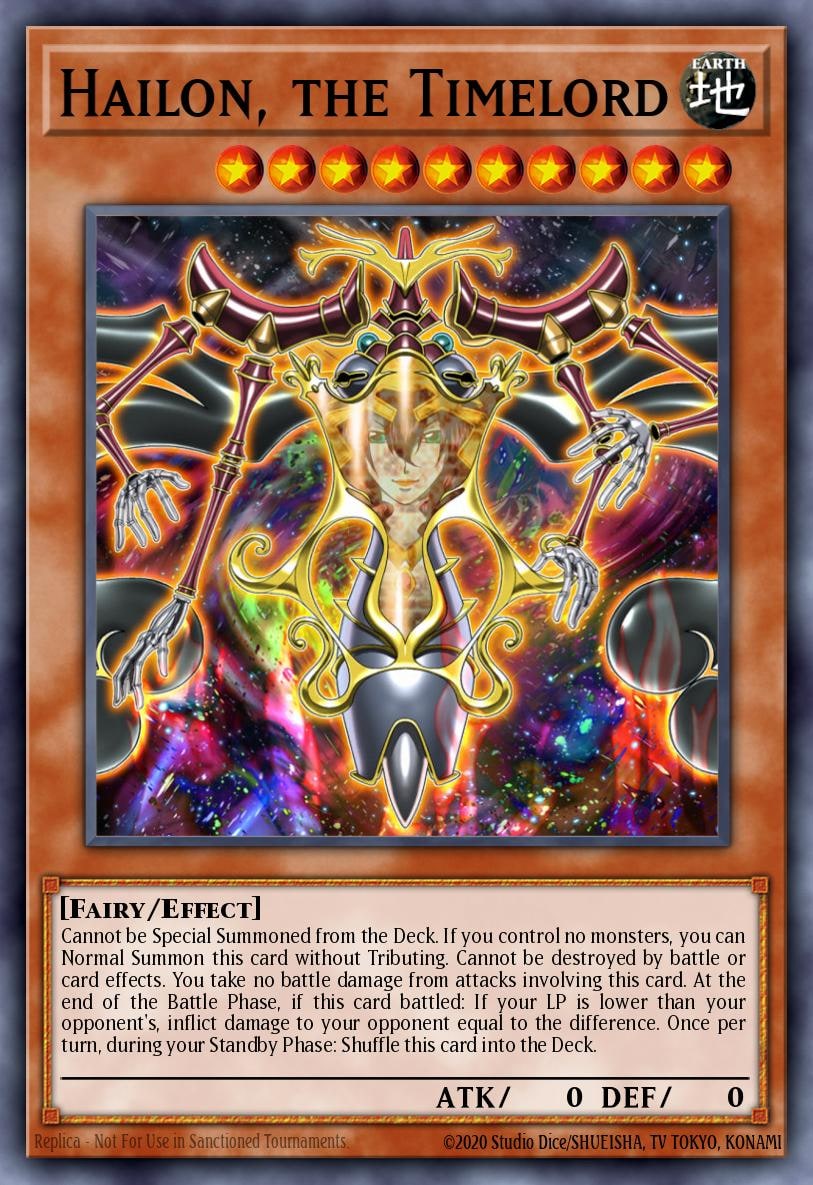Hailon, the Timelord, Battles of Legend: Relentless Revenge BLRR-EN022