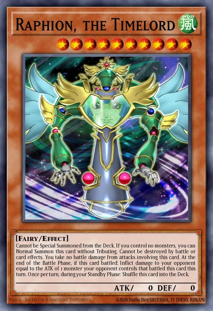 Raphion, the Timelord, Battles of Legend: Relentless Revenge BLRR-EN023