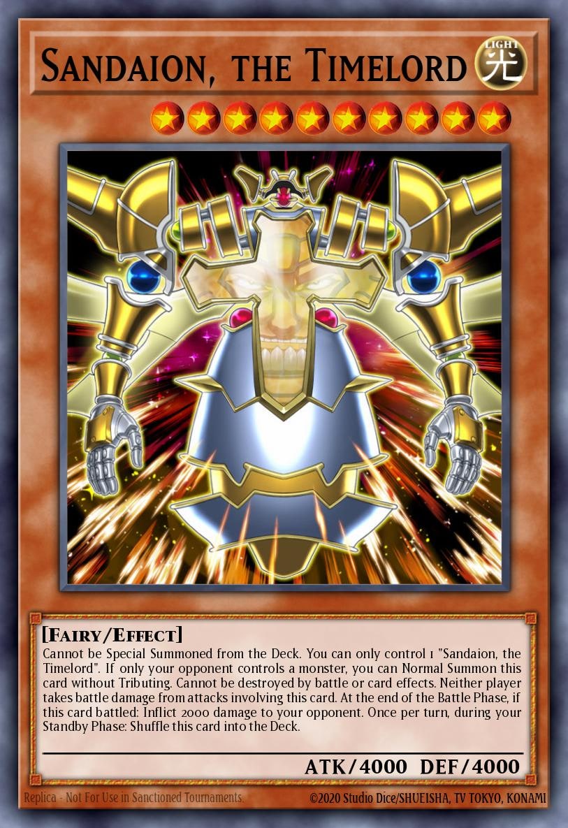 Sandaion, the Timelord, Battles of Legend: Relentless Revenge BLRR-EN025