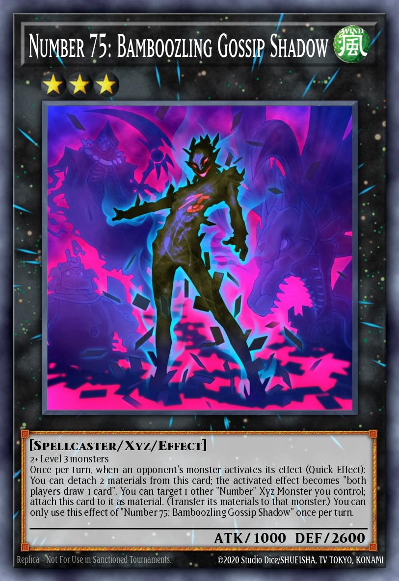 Number 75: Bamboozling Gossip Shadow, Battles of Legend: Relentless Revenge BLRR-EN032