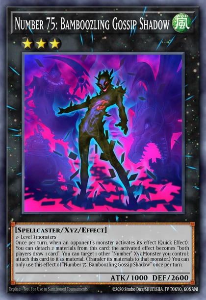 Number 75: Bamboozling Gossip Shadow, Battles of Legend: Relentless Revenge BLRR-EN032