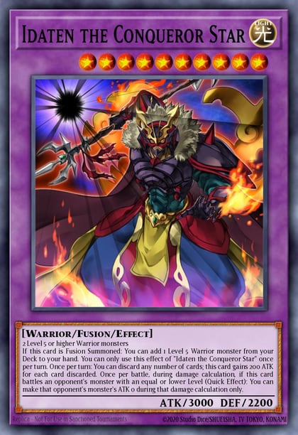 Idaten the Conqueror Star, Battles of Legend: Relentless Revenge BLRR-EN039