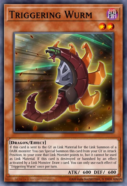 Triggering Wurm, Battles of Legend: Relentless Revenge BLRR-EN042