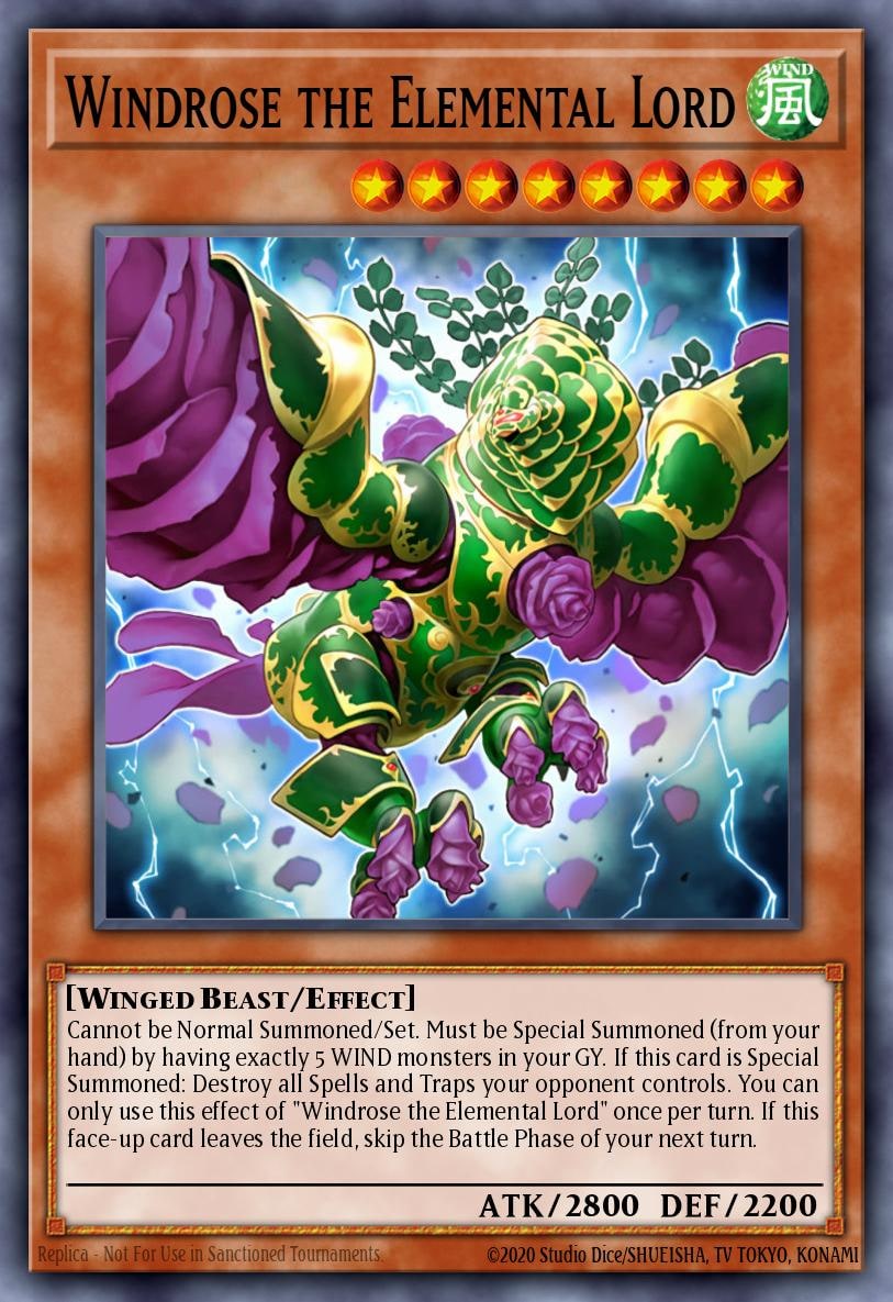 Windrose the Elemental Lord, Battles of Legend: Relentless Revenge BLRR-EN070