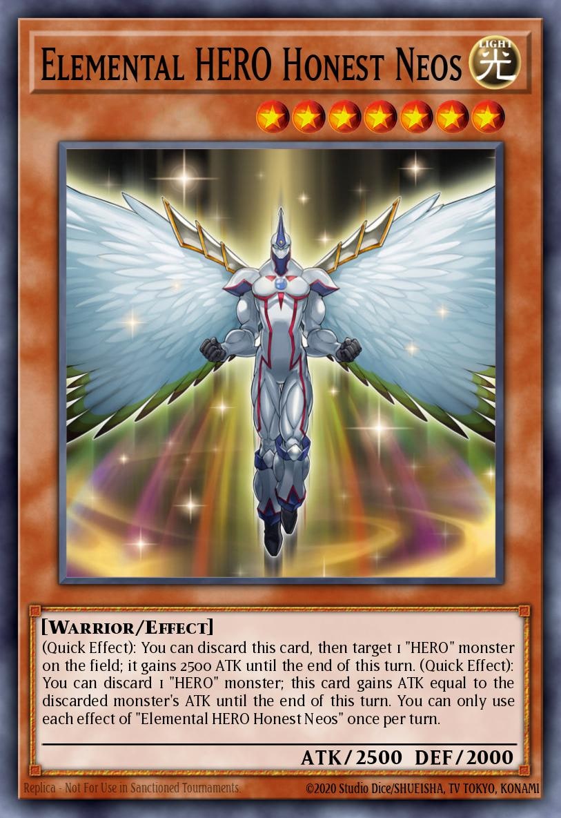 Elemental HERO Honest Neos, Battles of Legend: Relentless Revenge BLRR-EN079