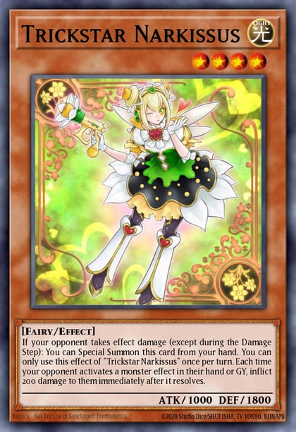 Trickstar Narkissus, Battles of Legend: Relentless Revenge BLRR-EN080