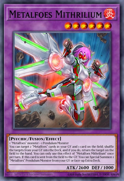 Metalfoes Mithrilium, Battles of Legend: Relentless Revenge BLRR-EN082