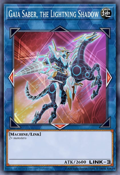 Gaia Saber, the Lightning Shadow, Battles of Legend: Relentless Revenge BLRR-EN087