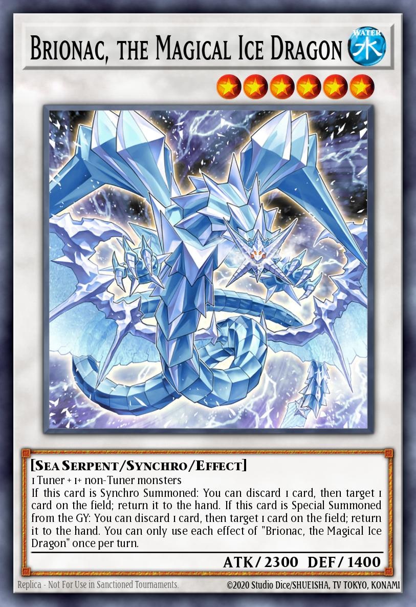Brionac, the Magical Ice Dragon, Battles of Legend: Terminal Revenge BLTR-EN004