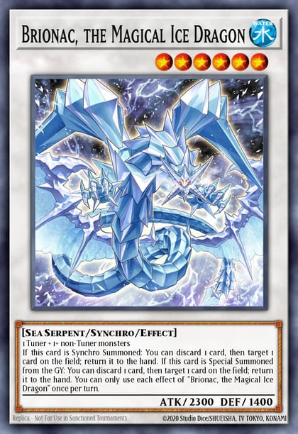Brionac, the Magical Ice Dragon, Battles of Legend: Terminal Revenge BLTR-EN004