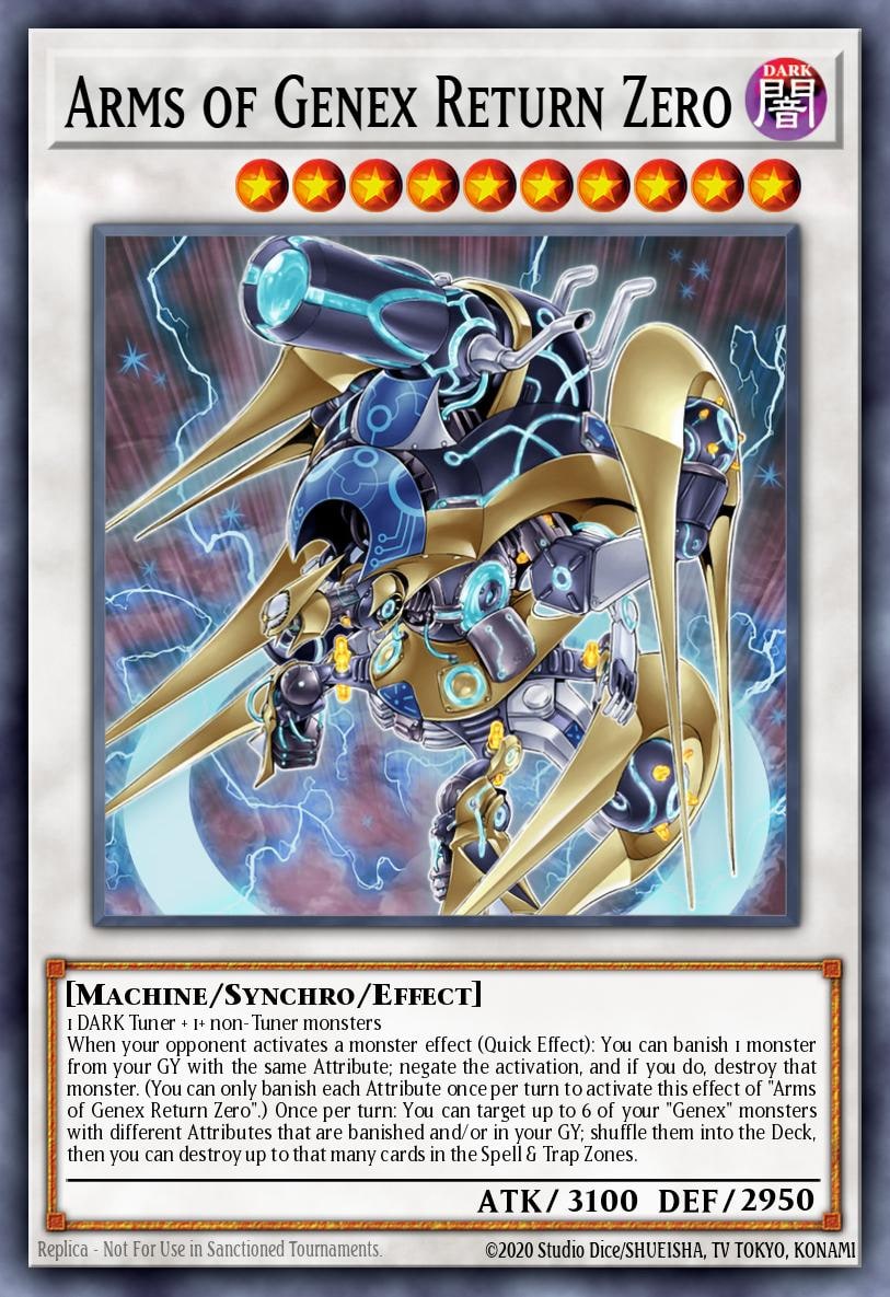 Arms of Genex Return Zero, Battles of Legend: Terminal Revenge BLTR-EN009