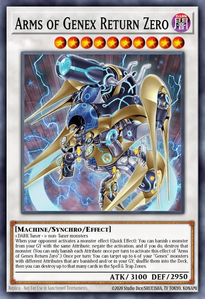 Arms of Genex Return Zero, Battles of Legend: Terminal Revenge BLTR-EN009