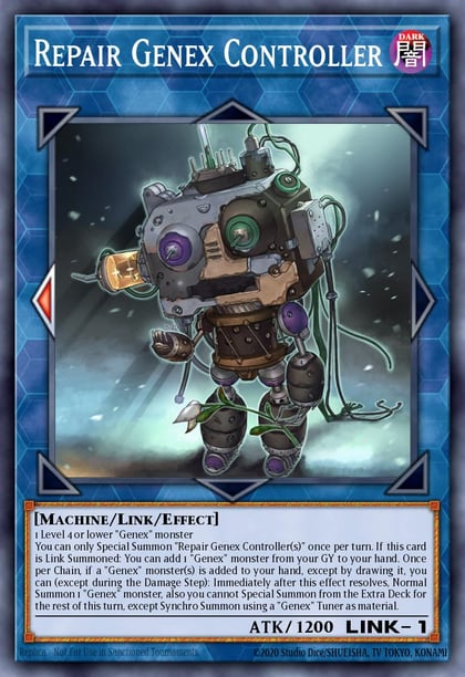 Repair Genex Controller, Battles of Legend: Terminal Revenge BLTR-EN010