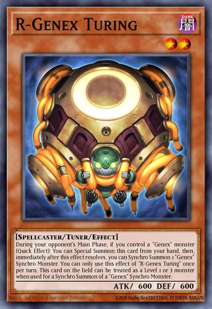 R-Genex Turing, Battles of Legend: Terminal Revenge BLTR-EN012
