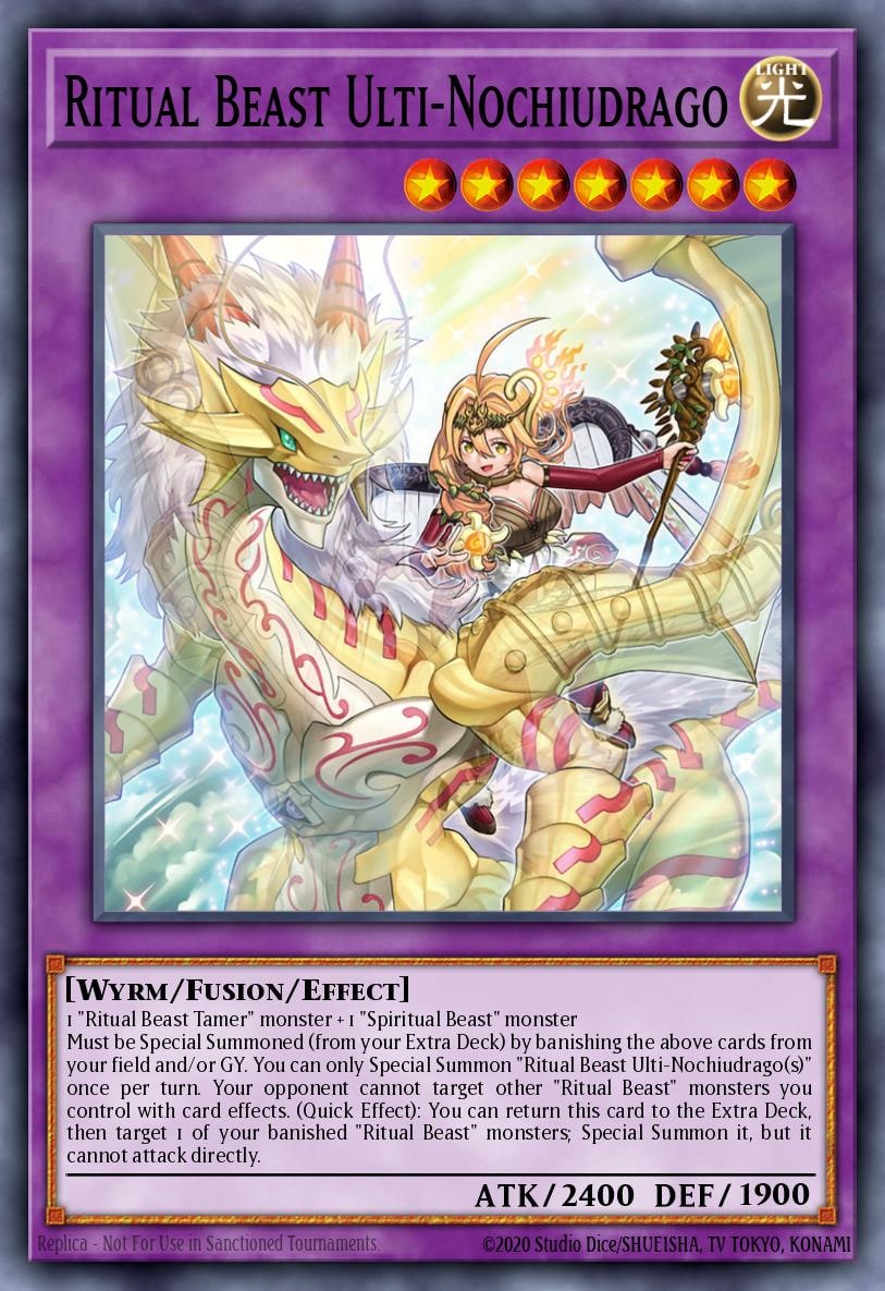 Ritual Beast Ulti-Nochiudrago, Battles of Legend: Terminal Revenge BLTR-EN018