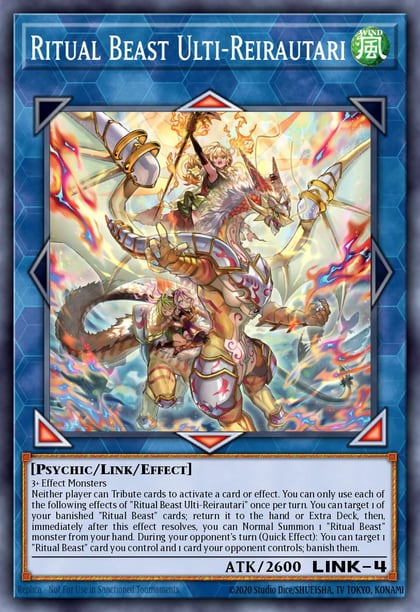 Ritual Beast Ulti-Reirautari, Battles of Legend: Terminal Revenge BLTR-EN019