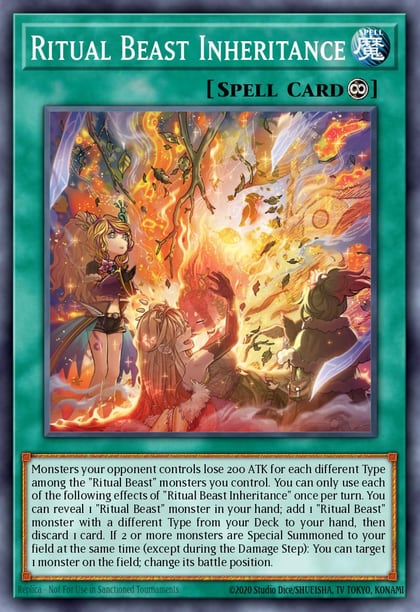 Ritual Beast Inheritance, Battles of Legend: Terminal Revenge BLTR-EN020
