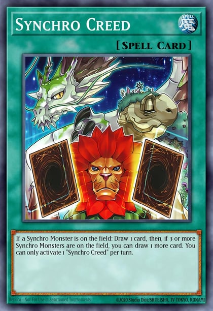 Synchro Creed, Battles of Legend: Terminal Revenge BLTR-EN029