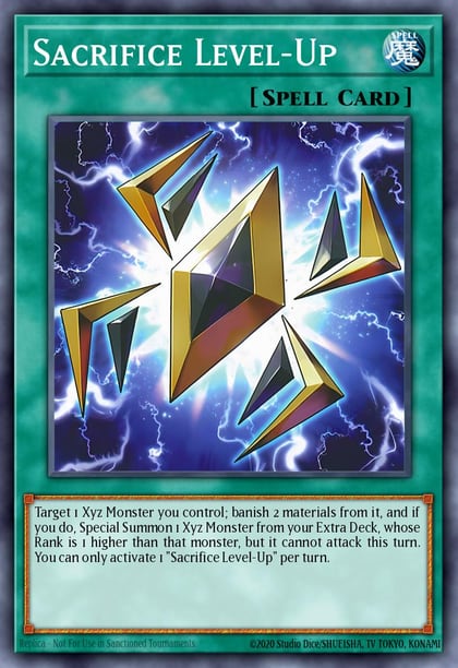Sacrifice Level-Up, Battles of Legend: Terminal Revenge BLTR-EN034