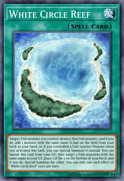 White Circle Reef, Battles of Legend: Terminal Revenge BLTR-EN035
