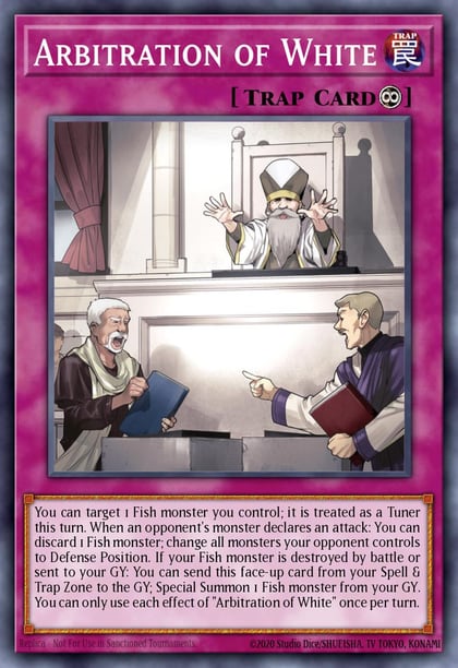 Arbitration of White, Battles of Legend: Terminal Revenge BLTR-EN036