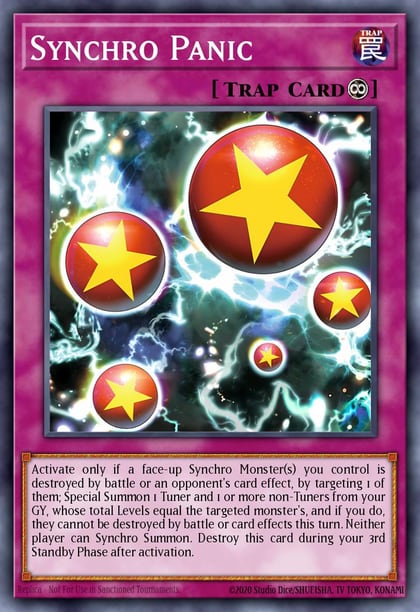 Synchro Panic, Battles of Legend: Terminal Revenge BLTR-EN037