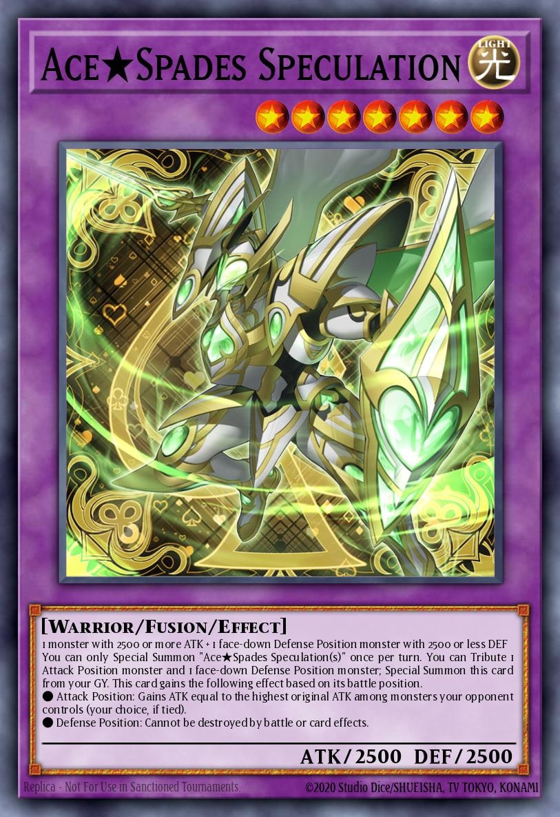 Ace Spades Speculation, Battles of Legend: Terminal Revenge BLTR-EN039
