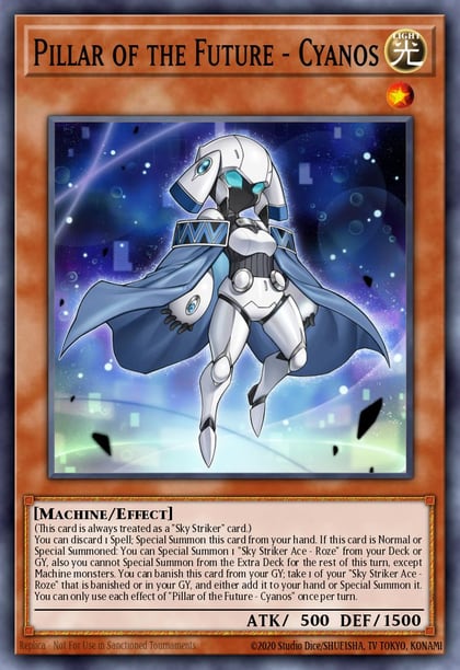 Pillar of the Future - Cyanos, Battles of Legend: Terminal Revenge BLTR-EN043