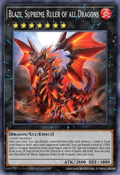 Blaze, Supreme Ruler of all Dragons, Battles of Legend: Terminal Revenge BLTR-EN045