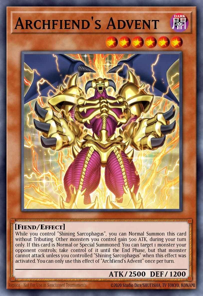 Archfiend's Advent, Battles of Legend: Terminal Revenge BLTR-EN046