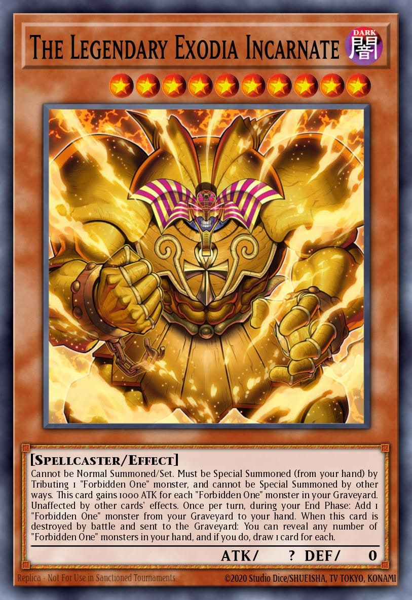 The Legendary Exodia Incarnate, Battles of Legend: Terminal Revenge BLTR-EN051