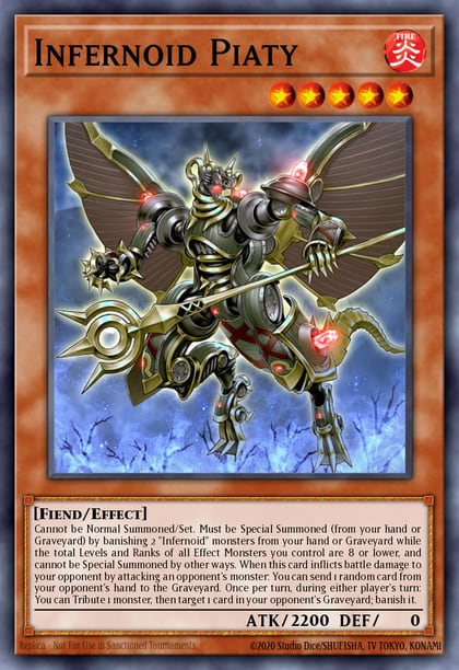 Infernoid Piaty, Battles of Legend: Terminal Revenge BLTR-EN062