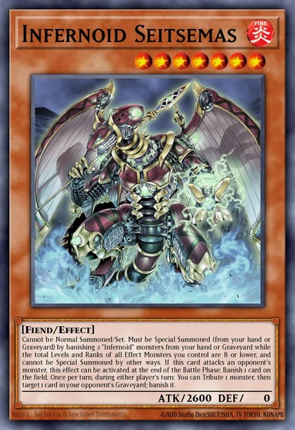 Infernoid Seitsemas, Battles of Legend: Terminal Revenge BLTR-EN063