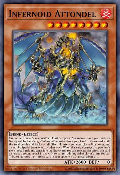 Infernoid Attondel, Battles of Legend: Terminal Revenge BLTR-EN064