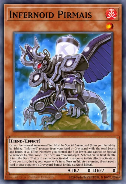 Infernoid Pirmais, Battles of Legend: Terminal Revenge BLTR-EN067